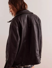 Load image into Gallery viewer, We The Free Buckle Up Vegan Leather Jacket