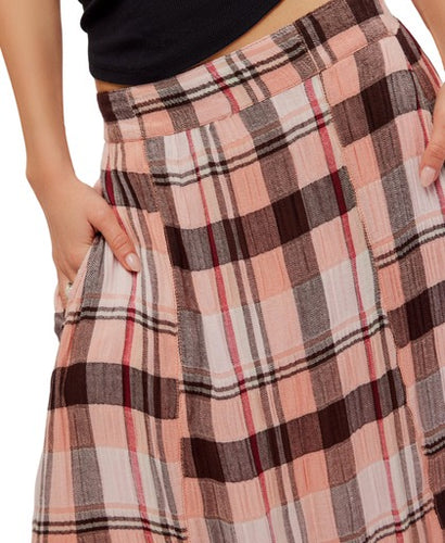 Free People Bordeaux Maxi Skirt