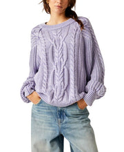 Load image into Gallery viewer, Free People Frankie Cable Sweater