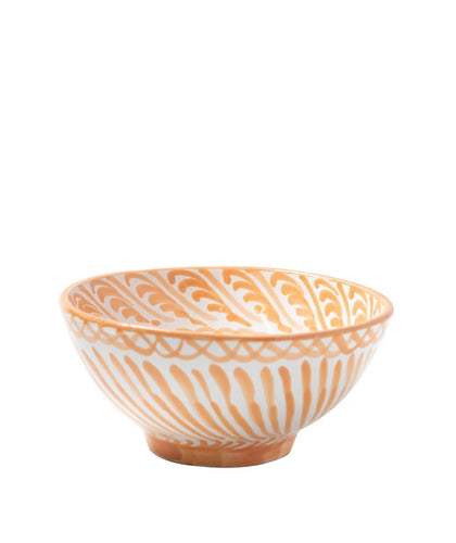 Pomelo Casa Medium  Bowl With Hand Painted Designs