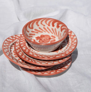 Pomelo Casa Mini Plate With Hand Painted Designs