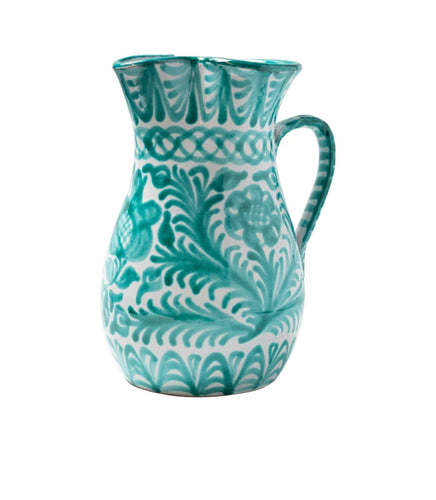 Pomelo Casa Large Pitcher With Hand Painted Designs