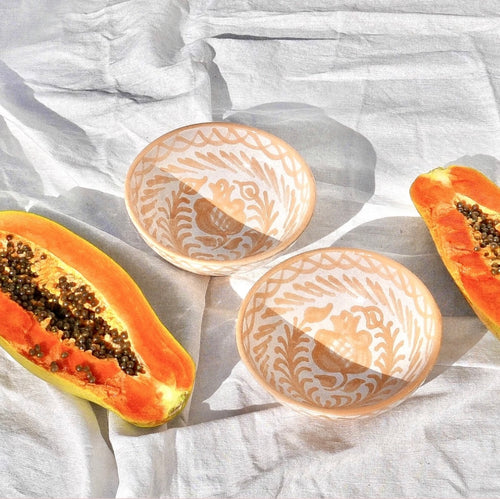 Pomelo Casa Mini Bowl With Hand Painted Designs