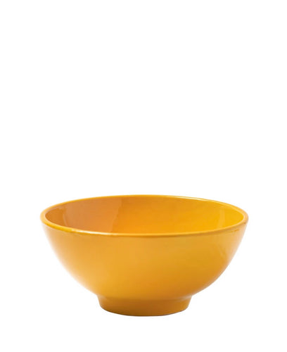 Pomelo Casa Medium Bowl With Yellow Glaze