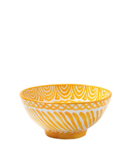 Pomelo Casa Medium Bowl Hand Painted Designs