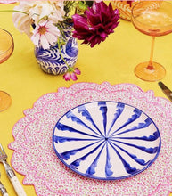 Load image into Gallery viewer, Pomelo Casa Salad Plate With Candy Cane Stripes